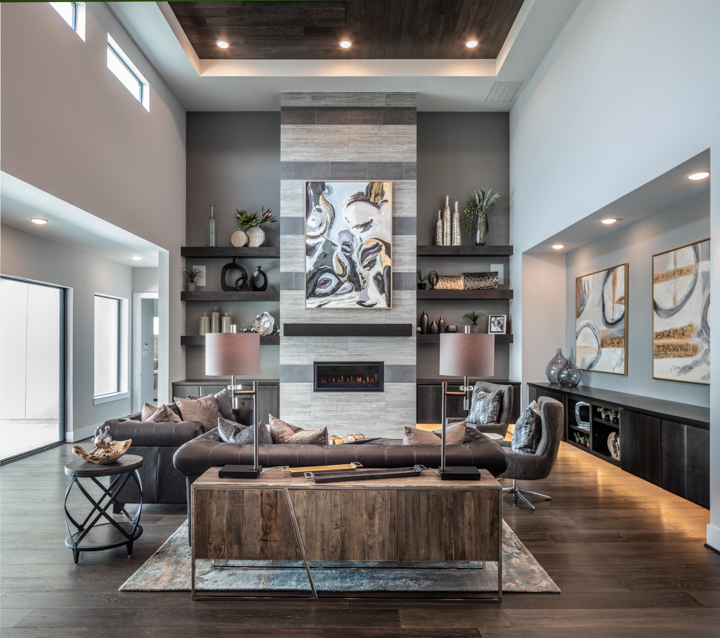 Bridgeland Model 2019 Living Rooms Image
