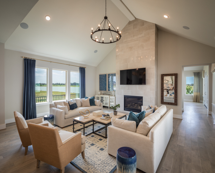 Towne Lake Model 2019 Living Rooms Image