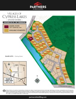 Villages of Cypress Lakes plat