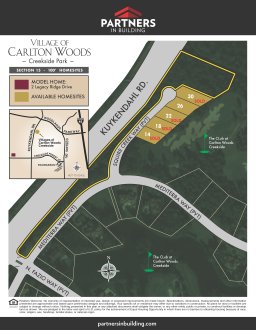 Carlton Woods - Creekside Plat
